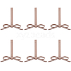 6Pcs Imitation Leather Bowknot Accessories DIY-CL0001-64A-7