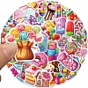 50Pcs PVC Waterproof Stickers PW-WGCBF4D-01-3