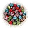 Pave Disco Ball Beads RB-Q195-14mm-M-5