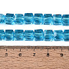 Transparent Glass Beads Strands GLAA-R041-8x8mm-A11-4