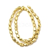 Electroplate Glass Beads Strands EGLA-F166-12-3