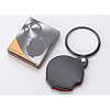 Mini Glass Lens Magnifier AJEW-L073-13-9