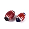 Handmade Millefiori Glass Barrel Beads LA-N002-03B-2