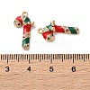 Brass Micro Pave Cubic Zirconia Pendants X1-KK-D420-01G-03-3