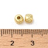 Rack Plating Brass Beads KK-S375-19G-2