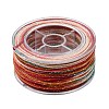 30M Segment Dyed Cotton & Metallic String Threads OCOR-F018-01H-1