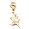 Christmas Theme Alloy Enamel Pendants HJEW-JM00427-01-2