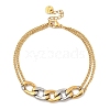 304 Stainless Steel Bracelets  for Women BJEW-A023-08G-1