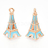 Alloy Enamel Pendants ENAM-N056-400B-1