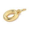 Brass Charms KK-I382-08G-O-2