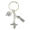 Sports Theme Alloy Pendant KEYC-YW00040-01-1