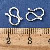 Brass S-Hook Clasps KK-Q019-08A-S-3