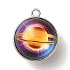 Galaxy Theme Luminous Glass Ball Pendants GLAA-D021-01P-03-1