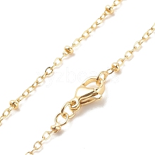 Brass Satellite Chains Necklace for Women NJEW-P265-38G