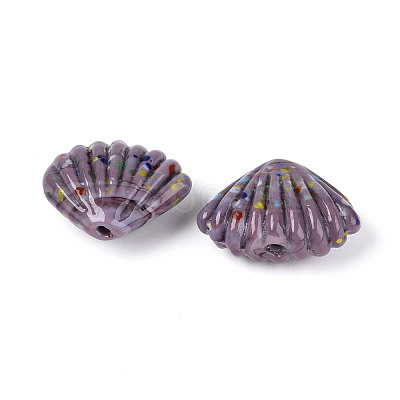 Handmade Lampwork Beads Strands LAMP-T026-03E-1
