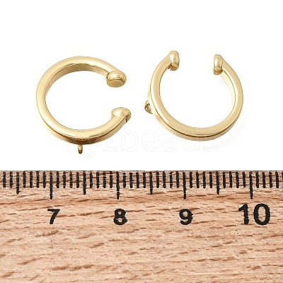 Brass Ear Cuff Findings KK-K426-08G-1