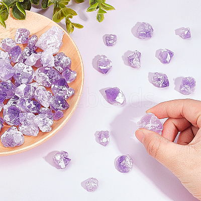 230G Rough Raw Natural Amethyst Beads G-NB0003-55-1