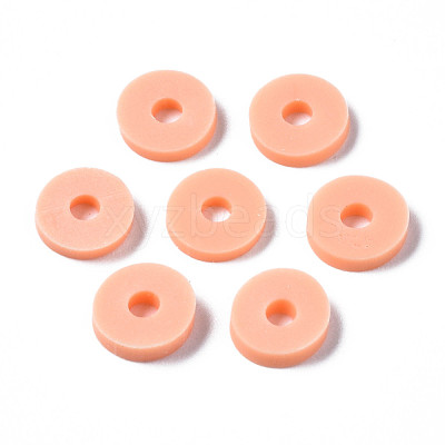 Handmade Polymer Clay Beads CLAY-R067-6.0mm-B13-1