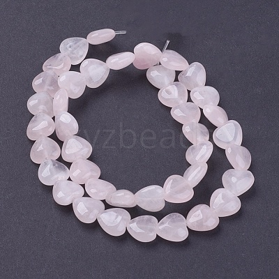 Girlfriend Valentines Day Ideas Natural Rose Quartz Bead Strands G-R190-18-1