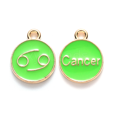 Alloy Enamel Pendants LS-X-ENAM-S124-01A-06D-1