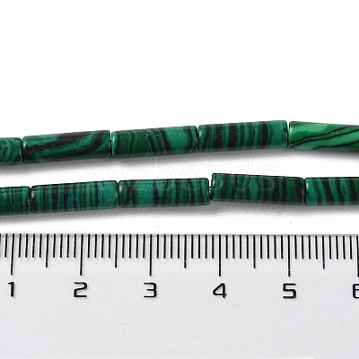 Synthetic Malachite Beads Strands G-D077-E02-1
