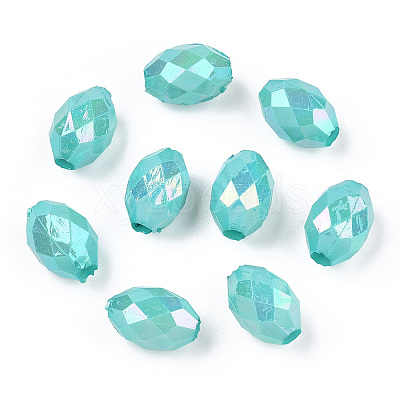 Opaque Acrylic Beads TACR-S153-32I-05-1