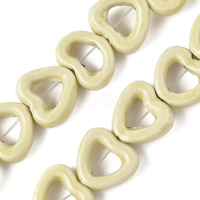 Handmade Porcelain Beads Strands PORC-Z002-01L-1