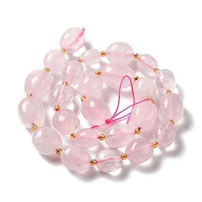 Natural Rose Quartz Beads Strands G-B028-B02-1