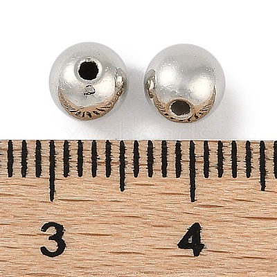 CCB Plastic Round Beads X1-ALUM-U001-08C-04-1