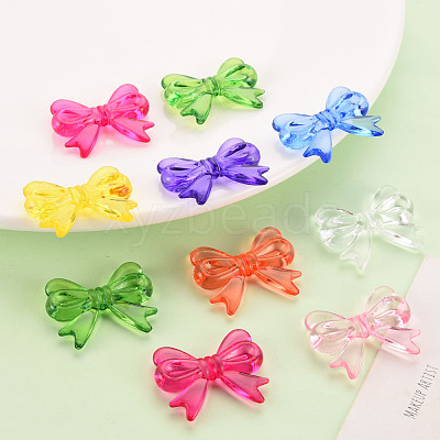 Transparent Acrylic Beads TACR-S154-56B-1