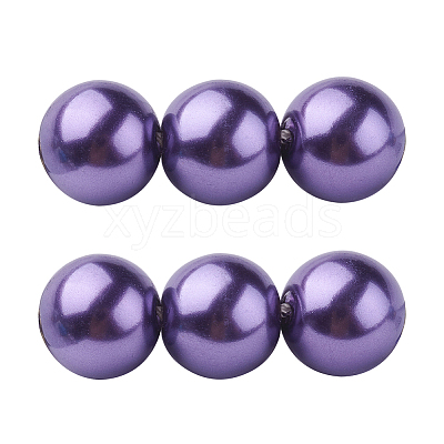 Eco-Friendly Glass Pearl Beads HY-J002-6mm-HX041-1