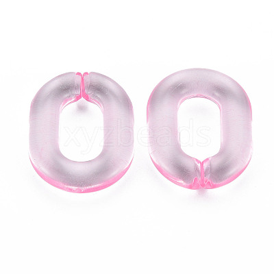 Transparent Acrylic Linking Rings MACR-S373-19-B12-1