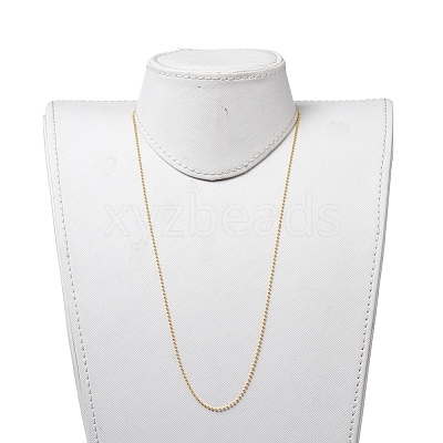 Brass Ball Chains Necklace Making NJEW-JN02838-04-1