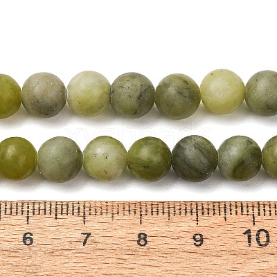 Natural Chinese Southern Jade Beads Strands G-F591-08A-01-1