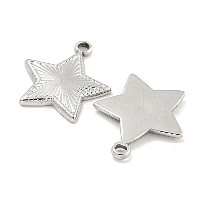 Non-Tarnish 304 Stainless Steel Pendants STAS-P365-09P-1