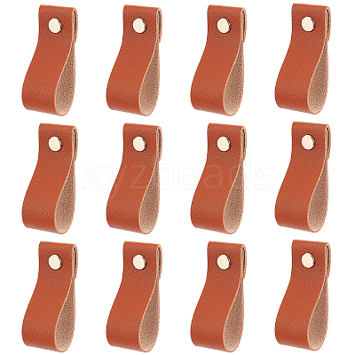 Rectangle Leather Drawer Handles AJEW-WH0251-77D-1