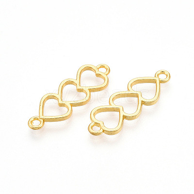 Tibetan Style Alloy Connector Charms PALLOY-R143-14G-1