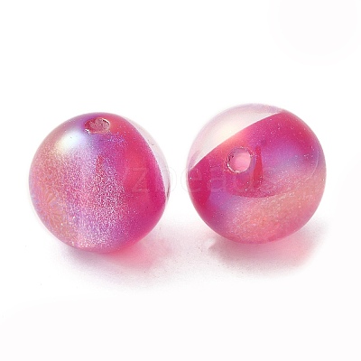 Two Tone Resin Beads RESI-Z015-02E-1