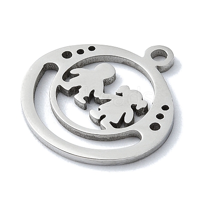 Non-Tarnish 304 Stainless Steel Pendants STAS-C097-36P-1