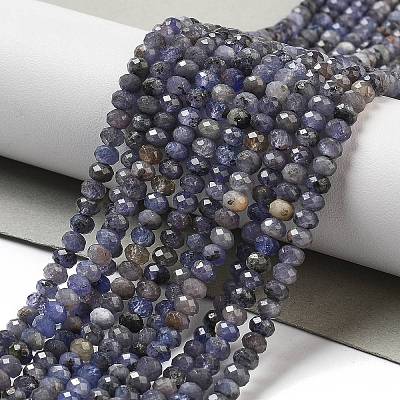 Natural Tanzanite Beads Strands X-G-G161-B14-01-1