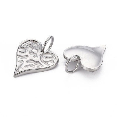 Non-Tarnish 304 Stainless Steel Pendants STAS-N097-118P-NR-1