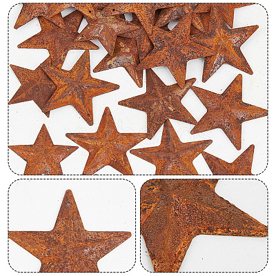 60Pcs Iron Pendants IFIN-GF0001-42A-1