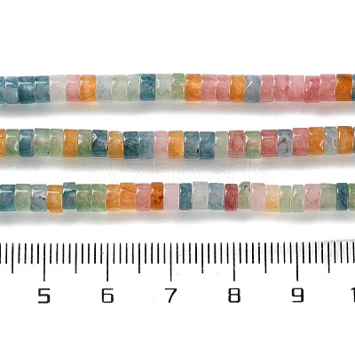 Dyed Natural White Jade Beads Strands G-H230-62-1