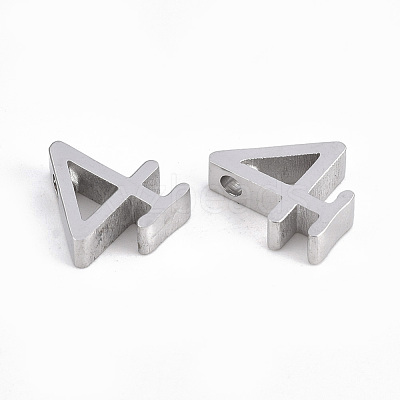 Tarnish Resistant 304 Stainless Steel Pendants STAS-T041-09-4-1
