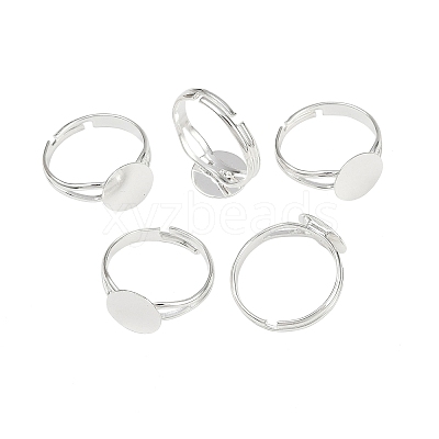 Brass Ring Components X-KK-C3044-10mm-S-1