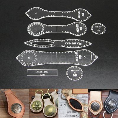 DIY Leather Acrylic Templates TOOL-L007-02-1