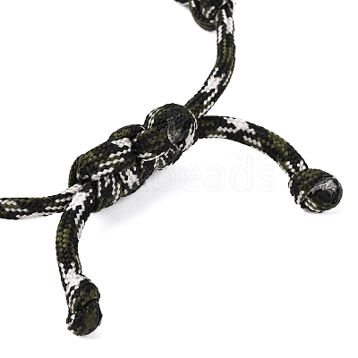 7 Inner Cores Polyester & Spandex Cord Braided Bracelets for Men Women BJEW-JB12571-02-1