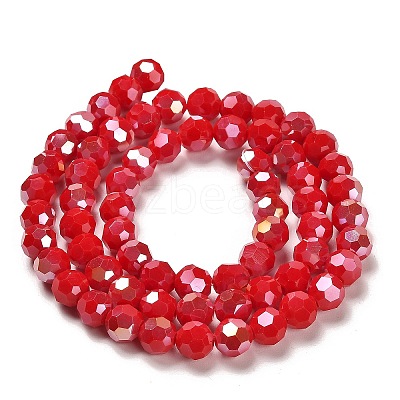 Opaque Glass Beads Stands EGLA-A035-P8mm-B16-1