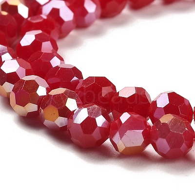 Opaque Glass Beads Stands LS-EGLA-A035-P6mm-B16-1