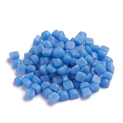 Glass Mosaic Tiles Cabochons GLAA-G072-04E-1